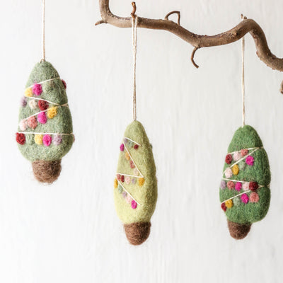Felt Christmas Tree Hanging Decoration