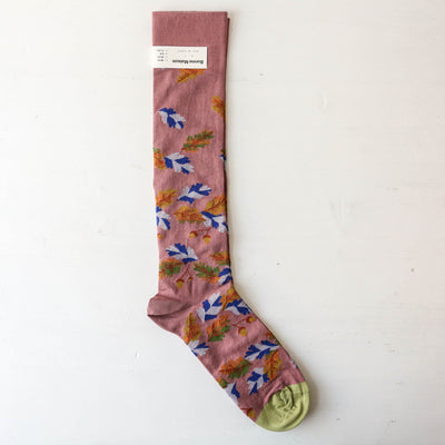 Bonne Maison Long Socks - Oak Grape
