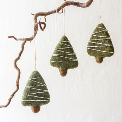Felt Christmas Tree Hanging Decoration