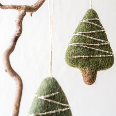 Felt Christmas Tree Hanging Decoration