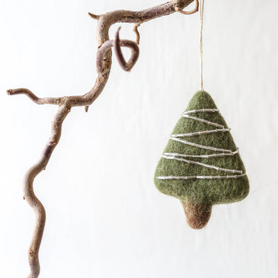 Felt Christmas Tree Hanging Decoration