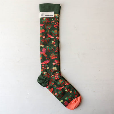 Bonne Maison Long Socks - Forest Grape