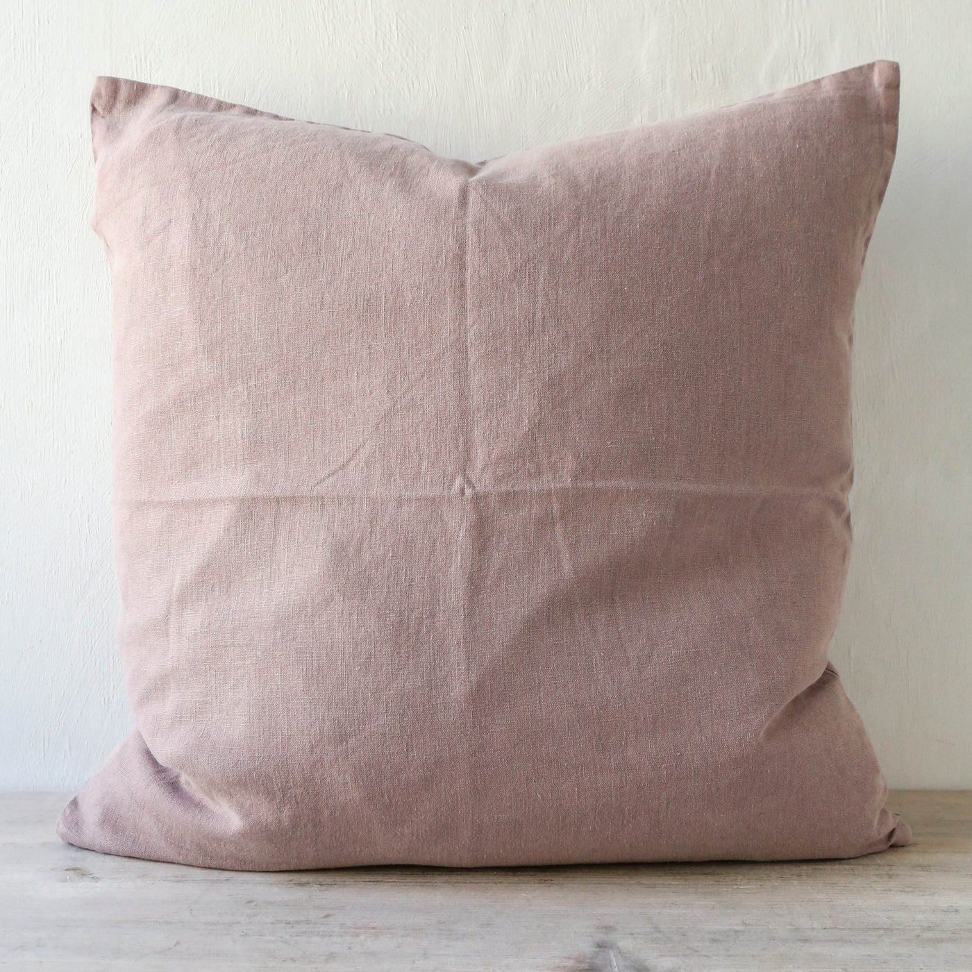 Linen Cushion Cover - Malva