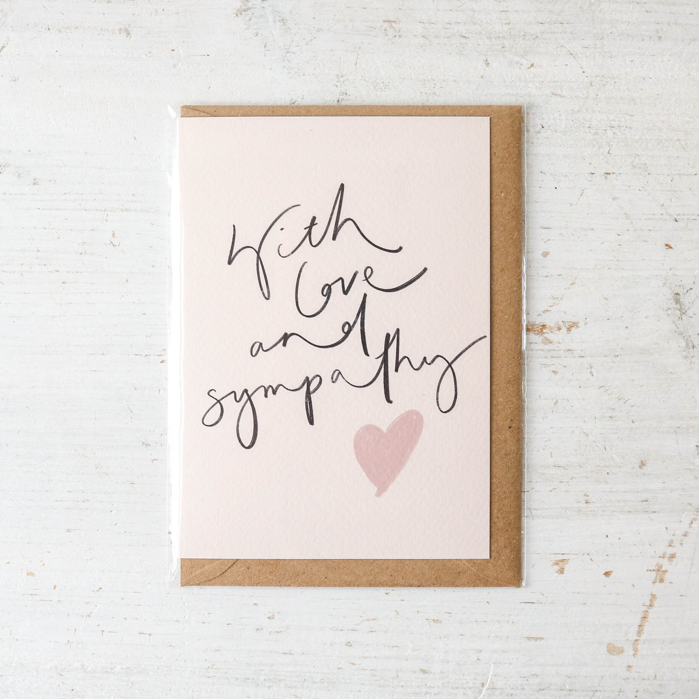 With Love & Sympathy Card