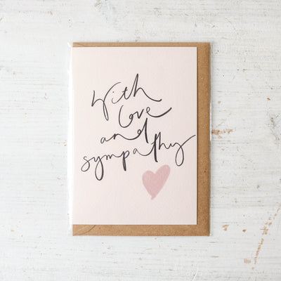 With Love & Sympathy Card