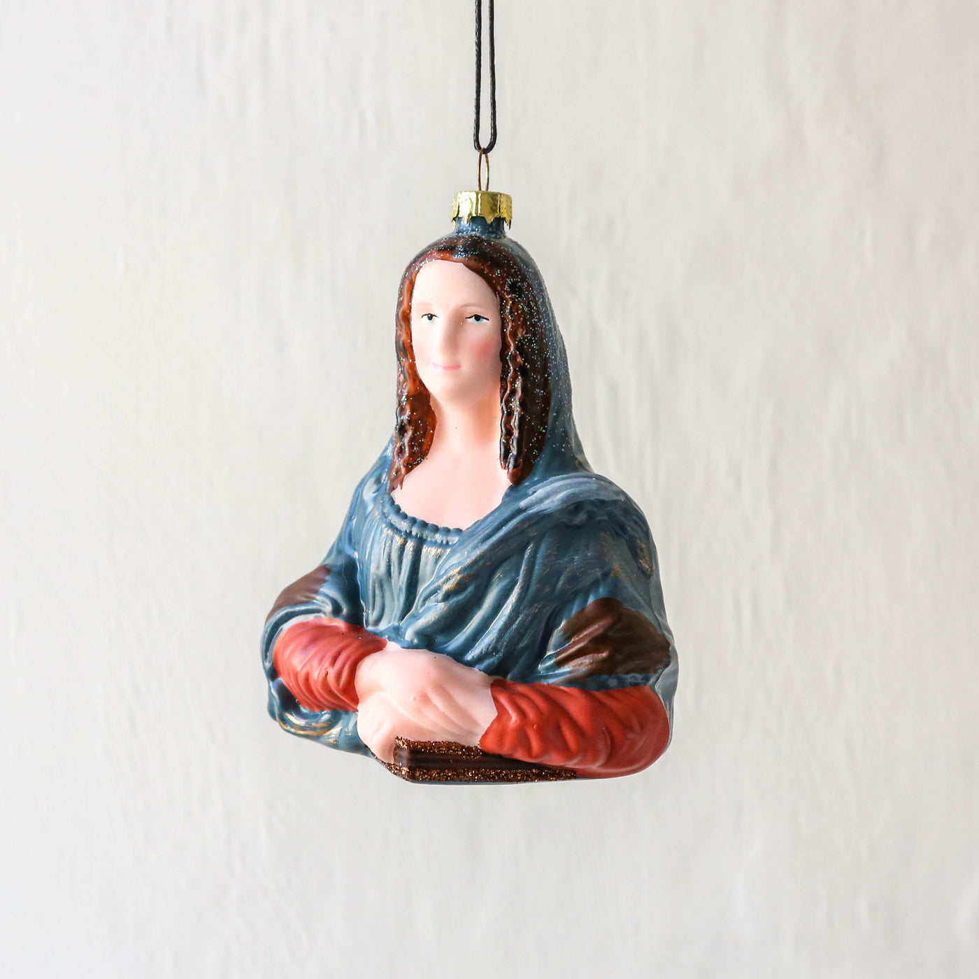 Mona Lisa Glass Tree Decoration