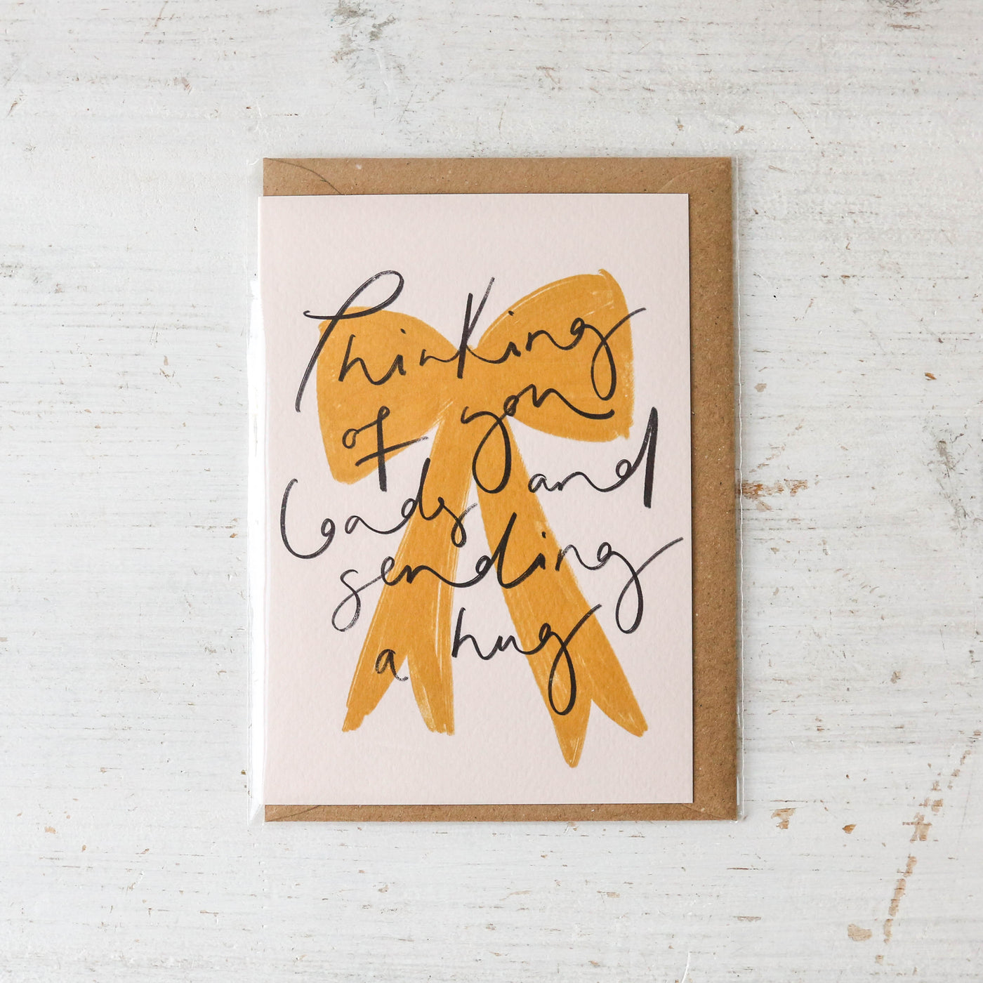 Thinking of You Hug Card