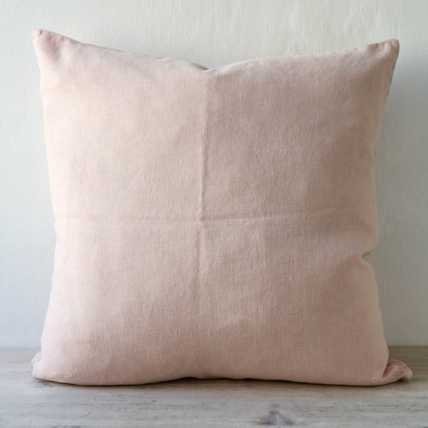 Linen Cushion Cover - Rose Shadow