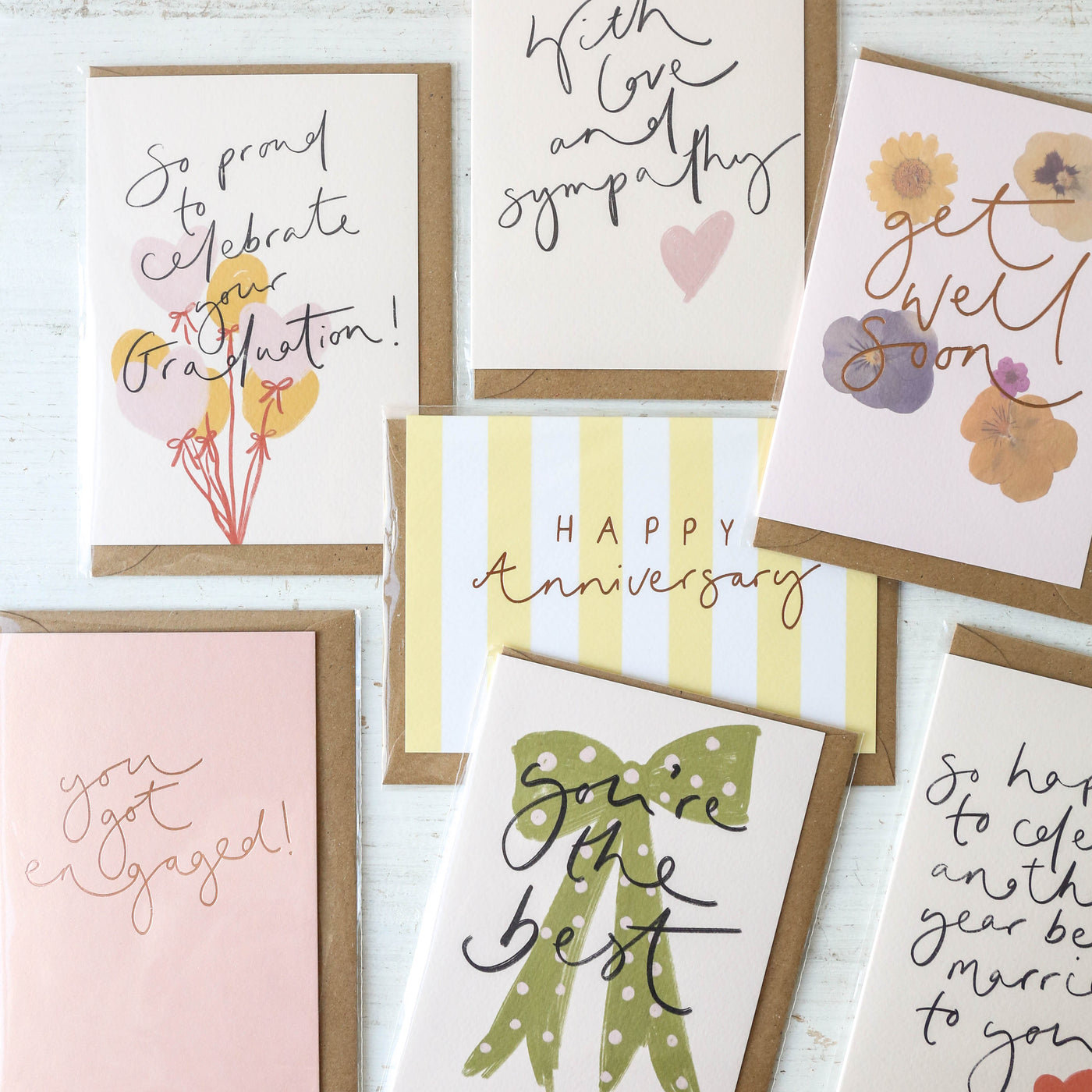 Wishing You Both Bow Anniversary Card