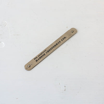 Vintage 12" Folding Steel Ruler - No.50R