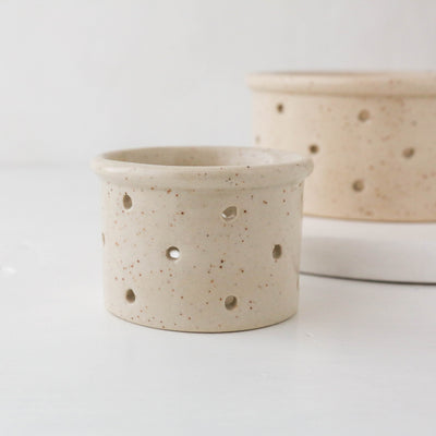 French Cheese Mould Candle Holder  - Set of 2