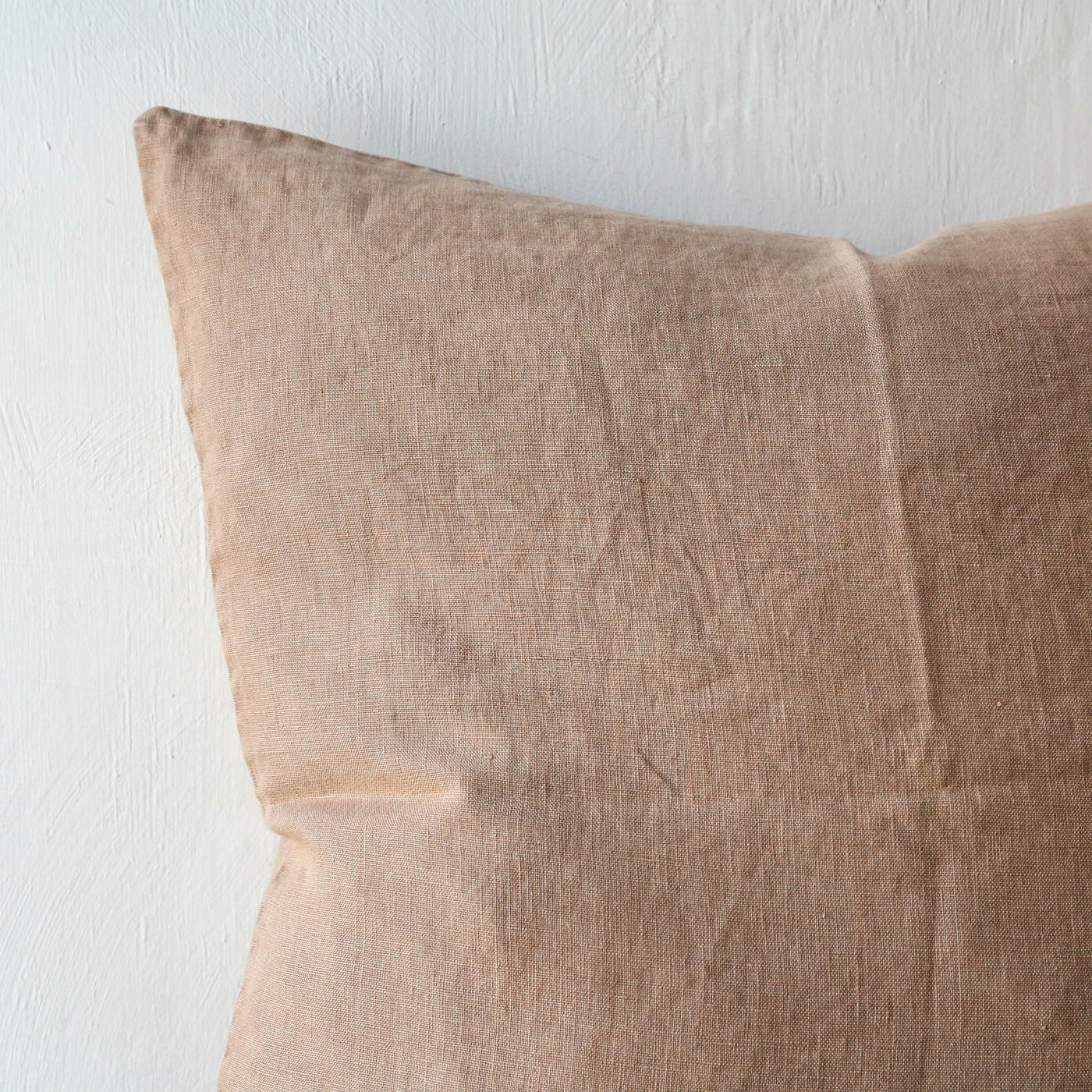 Linen Cushion Cover - Burned Rose