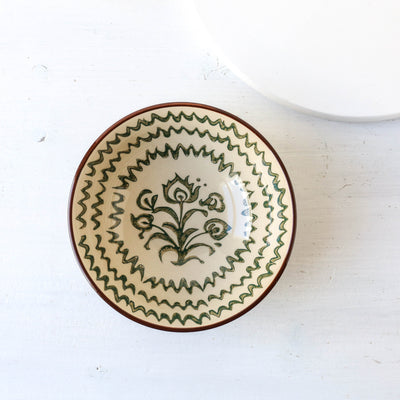 Small Heikki Decorative Stoneware Bowl - Green