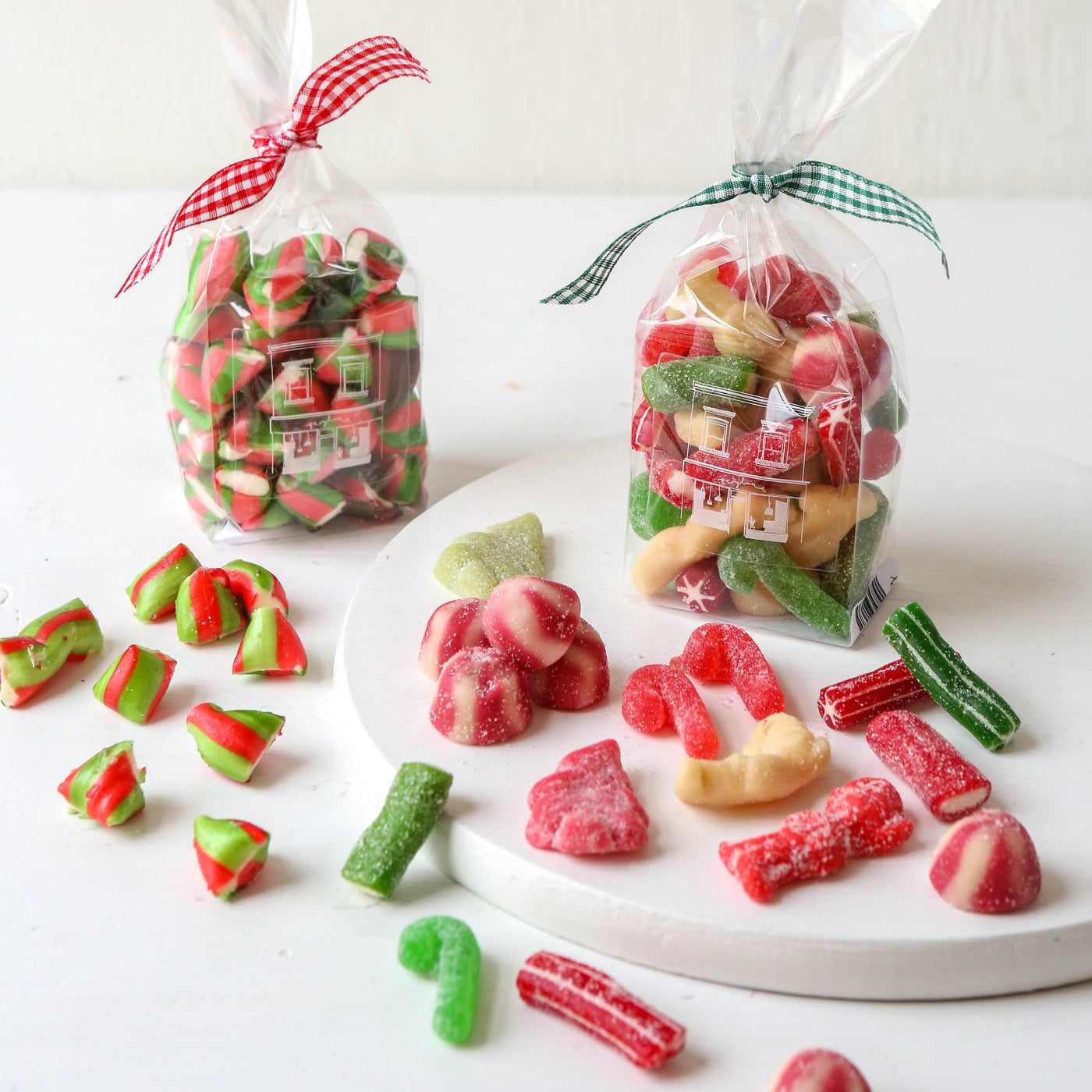Christmas Sweets - Sour Apple Rock