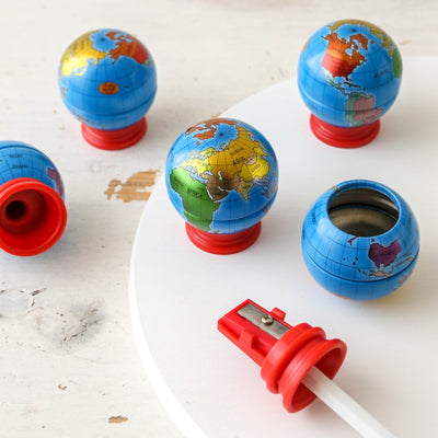 'Le Tour du Monde' Globe Pencil Sharpener