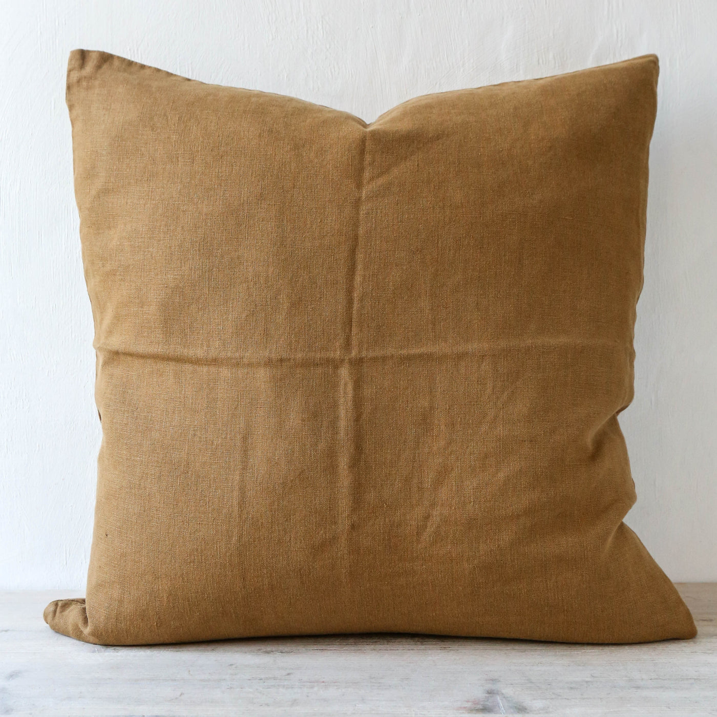 Linen Cushion Cover - Clay