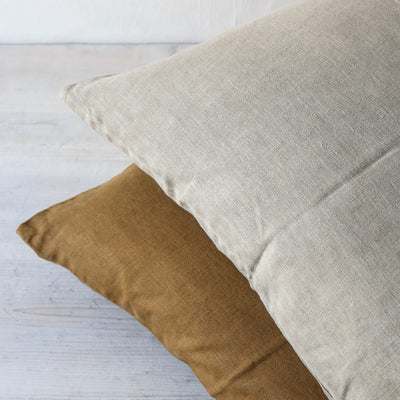 Linen Cushion Cover - Clay