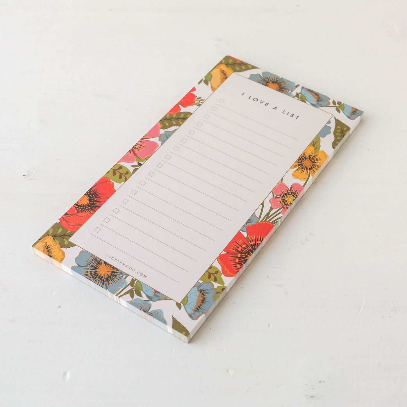 Garden Bloom To-Do List Notepad