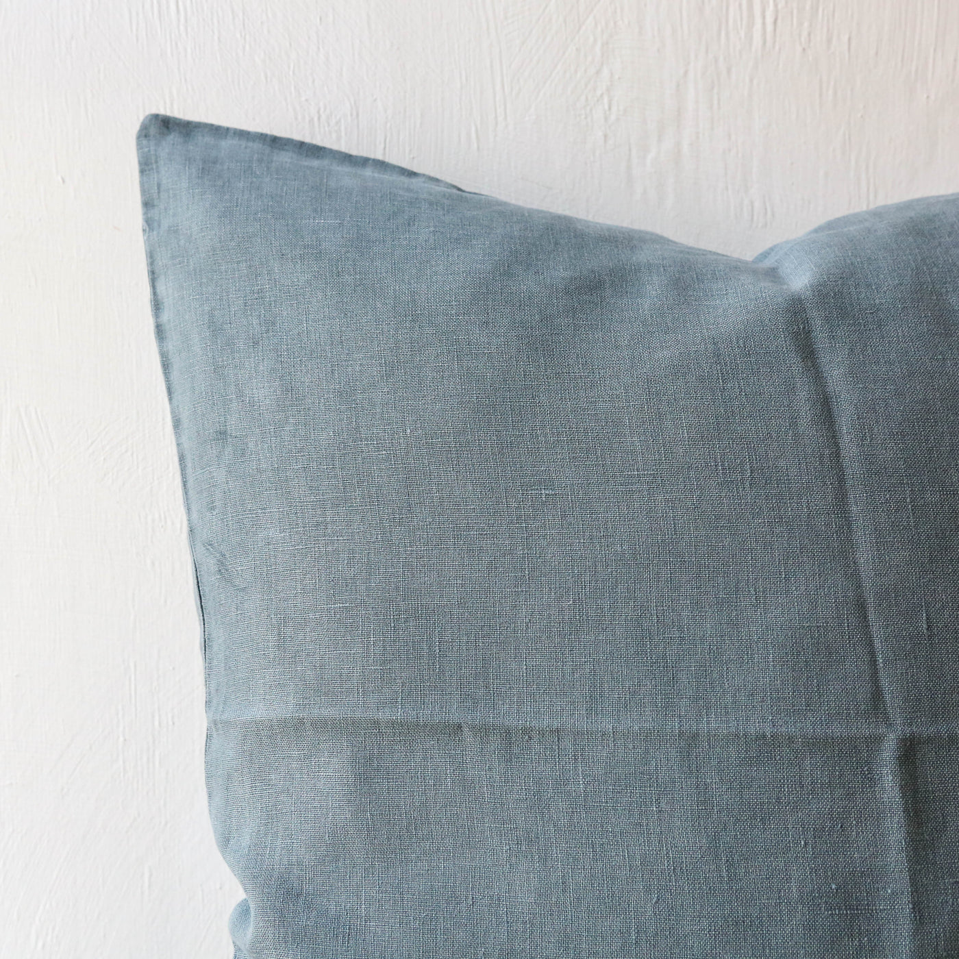 Linen Cushion Cover - Spruce Blue