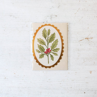 Holly Mini Card