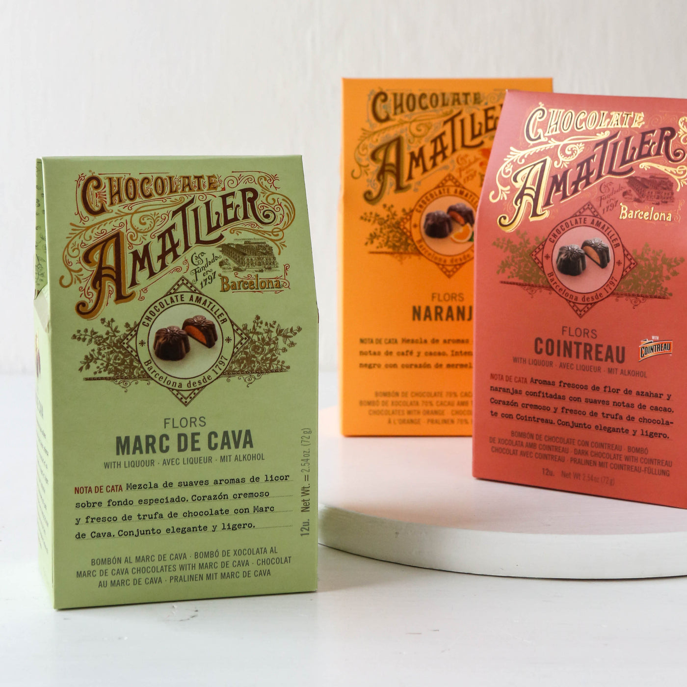 Amatller Dark Chocolate Flors