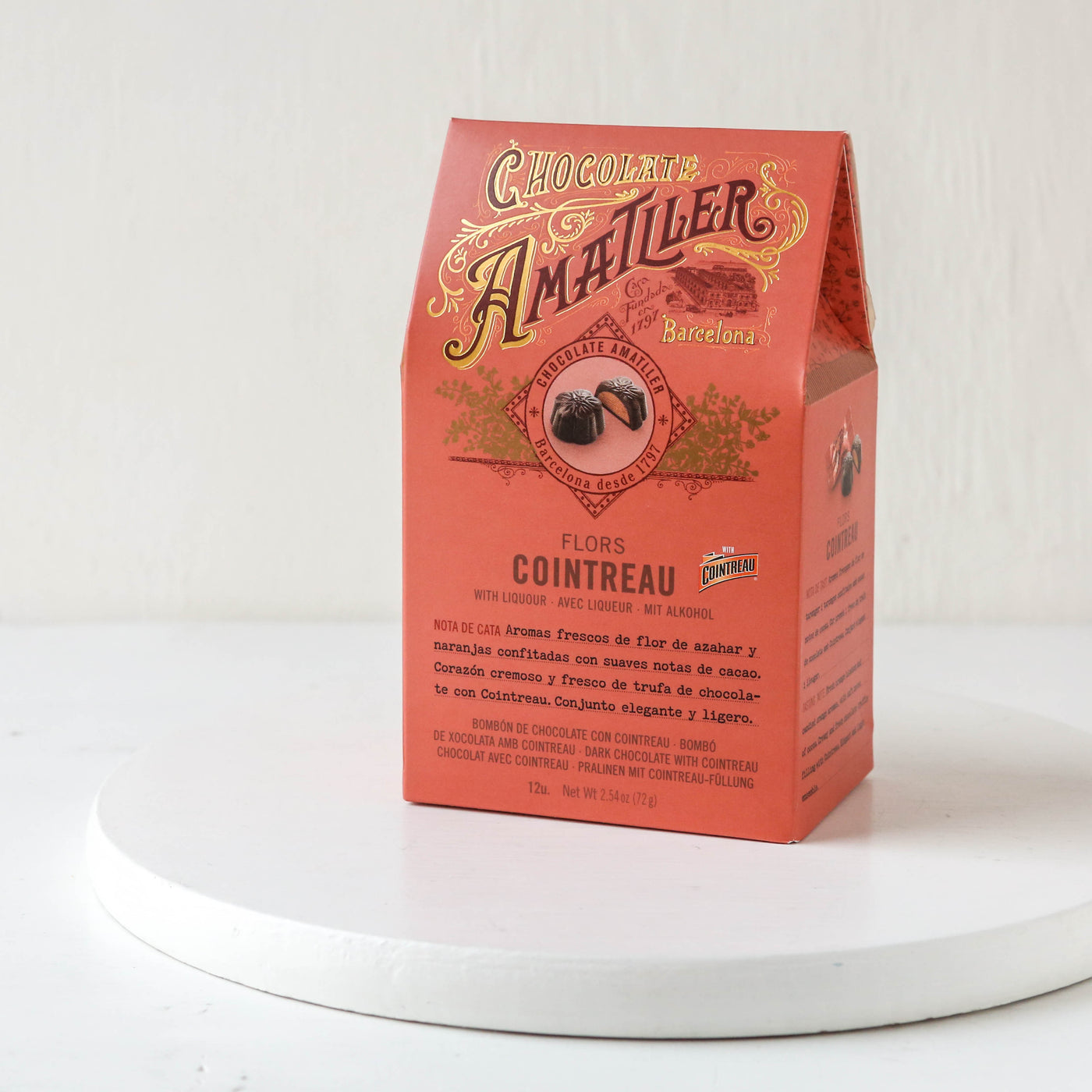 Amatller Dark Chocolate Flors