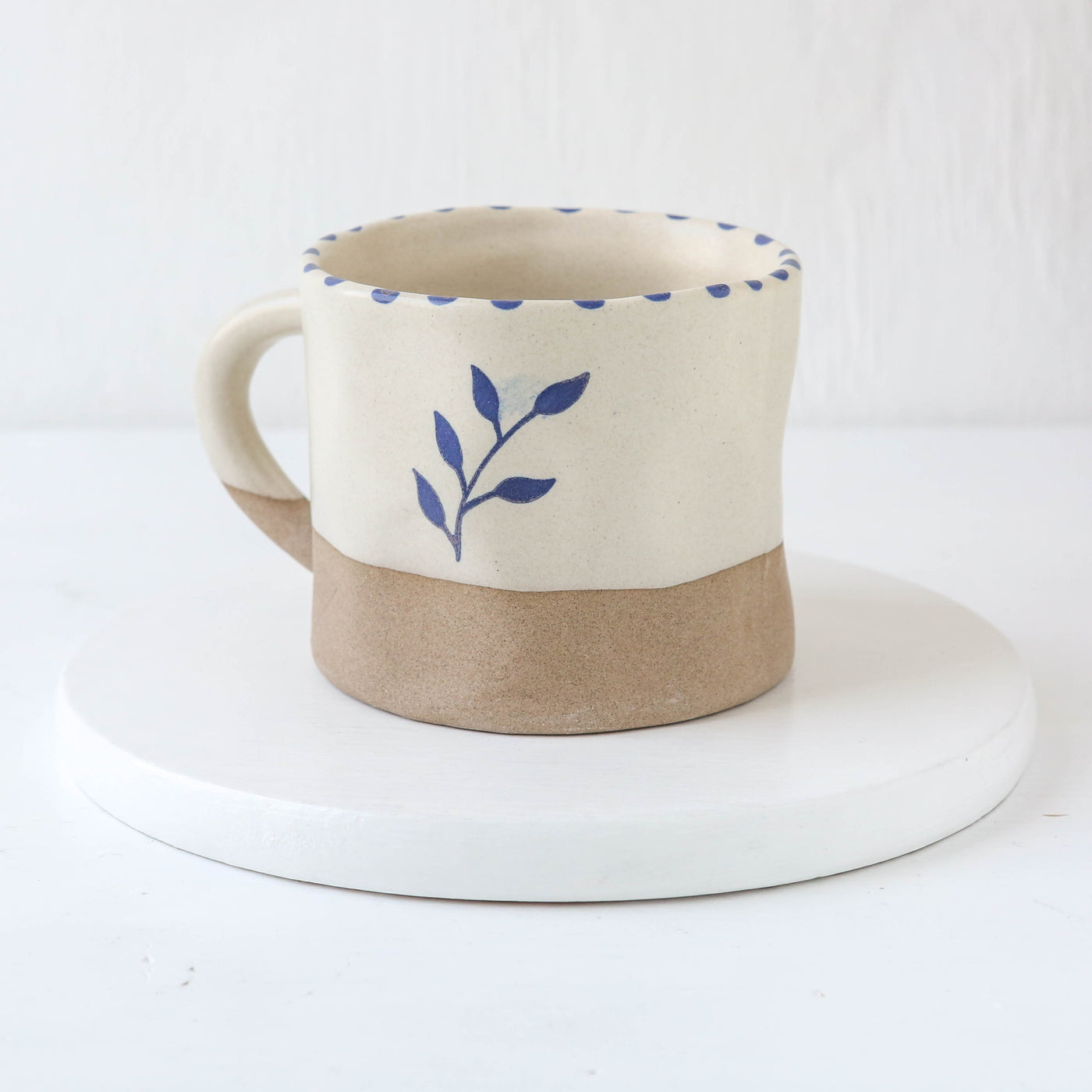 Hand-painted Botanic Mug - Ink