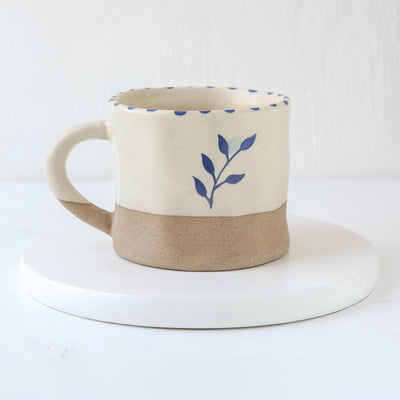Hand-painted Botanic Mug - Ink