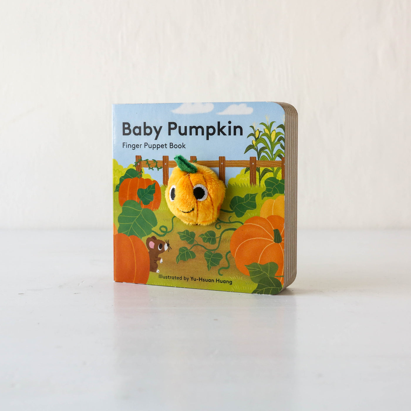 Finger Puppet Board Book - Baby Pumpkin