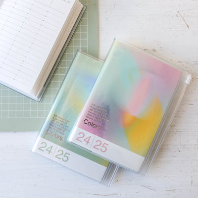 SALE A6 Gradient Colors. Wallet Diary - 2025