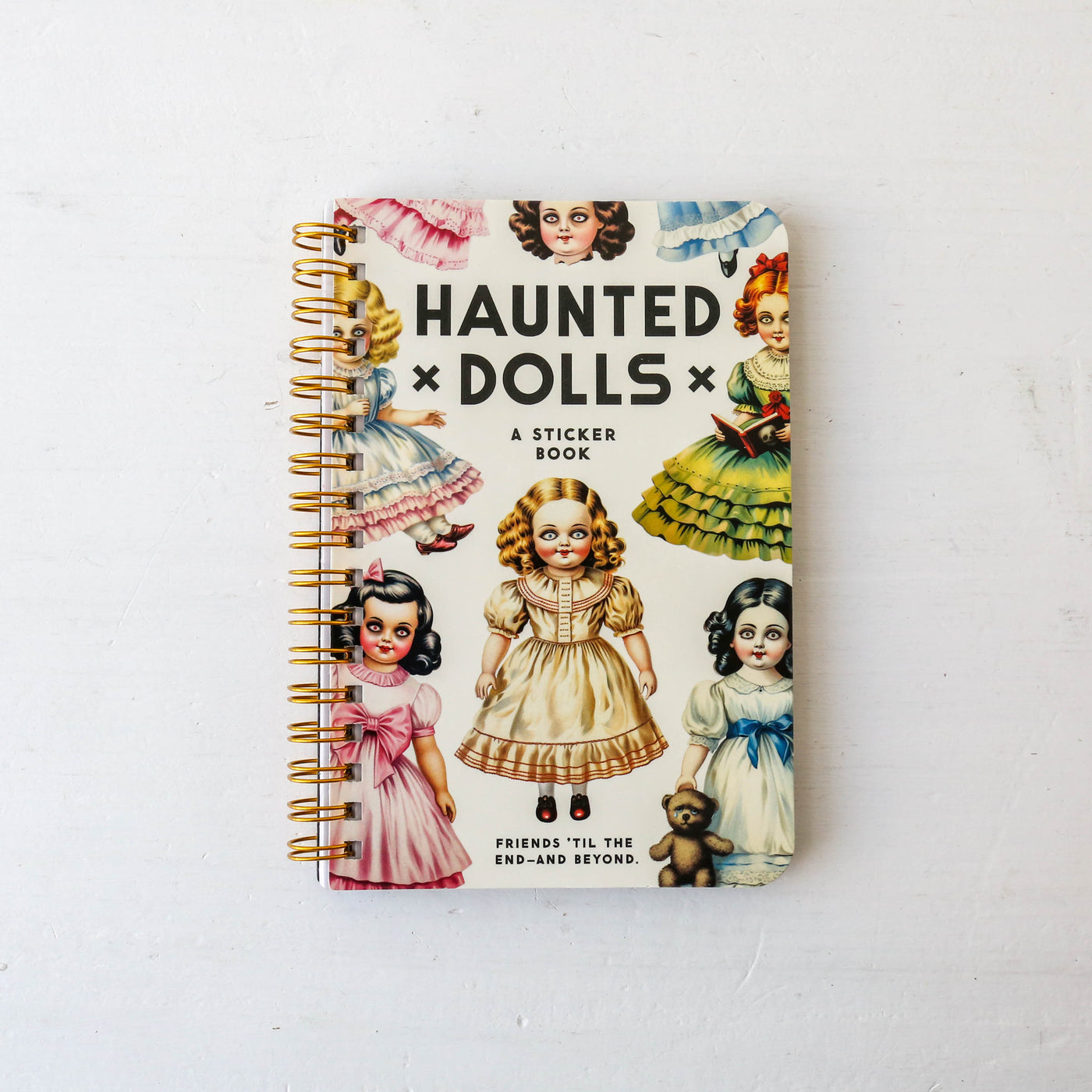 Haunted Dolls Sticker Book