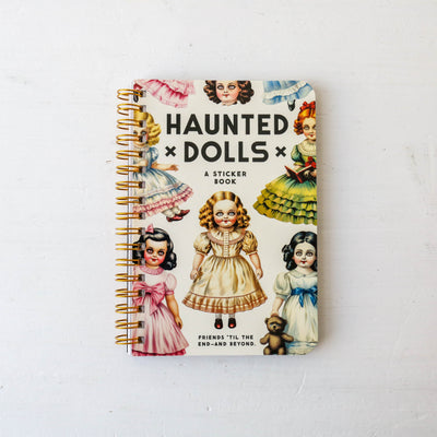 Haunted Dolls Sticker Book