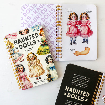 Haunted Dolls Sticker Book