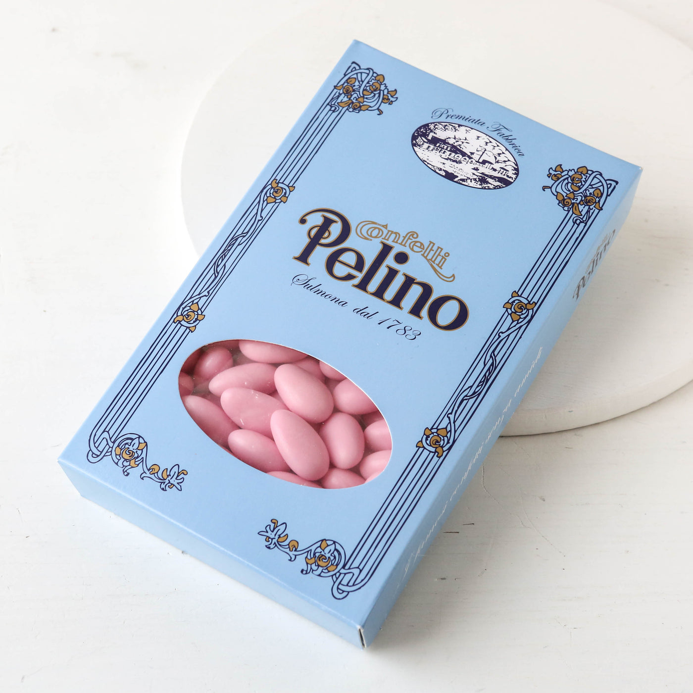 250g Pelino Sicilian Sugared Almonds - Pink