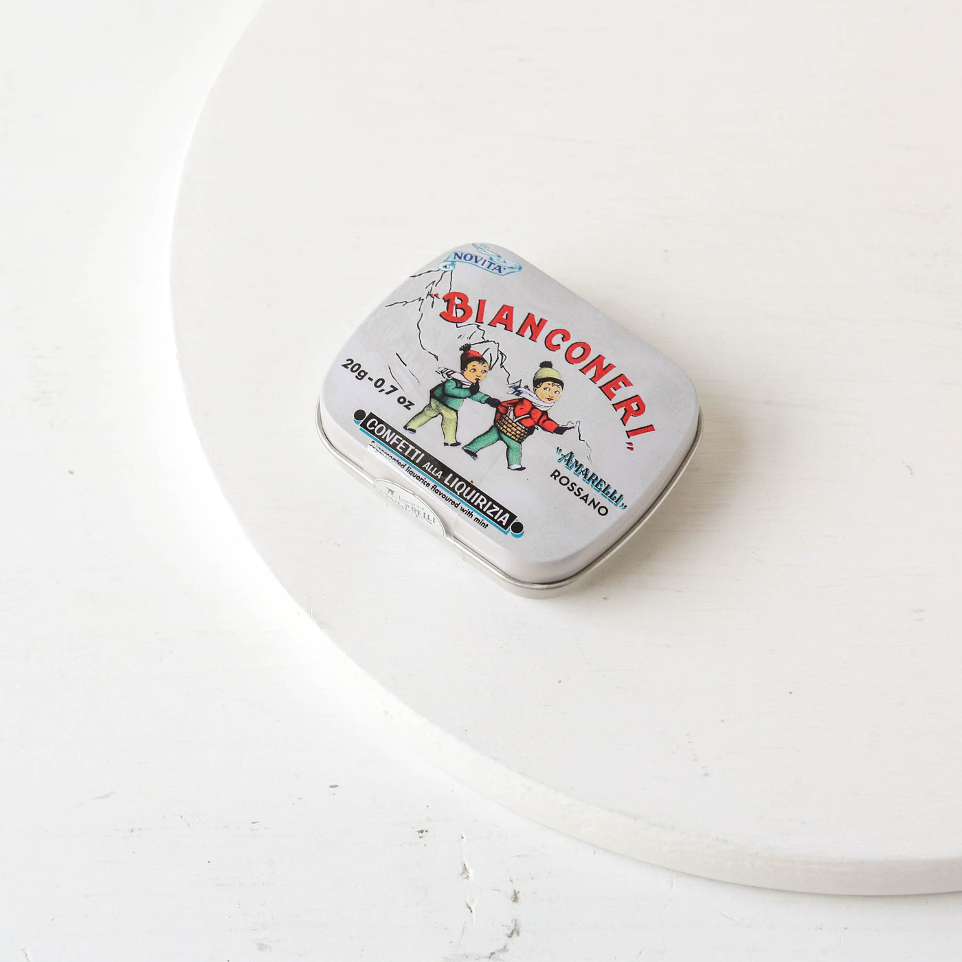 Tin of Amarelli Spezzatina Liquorice