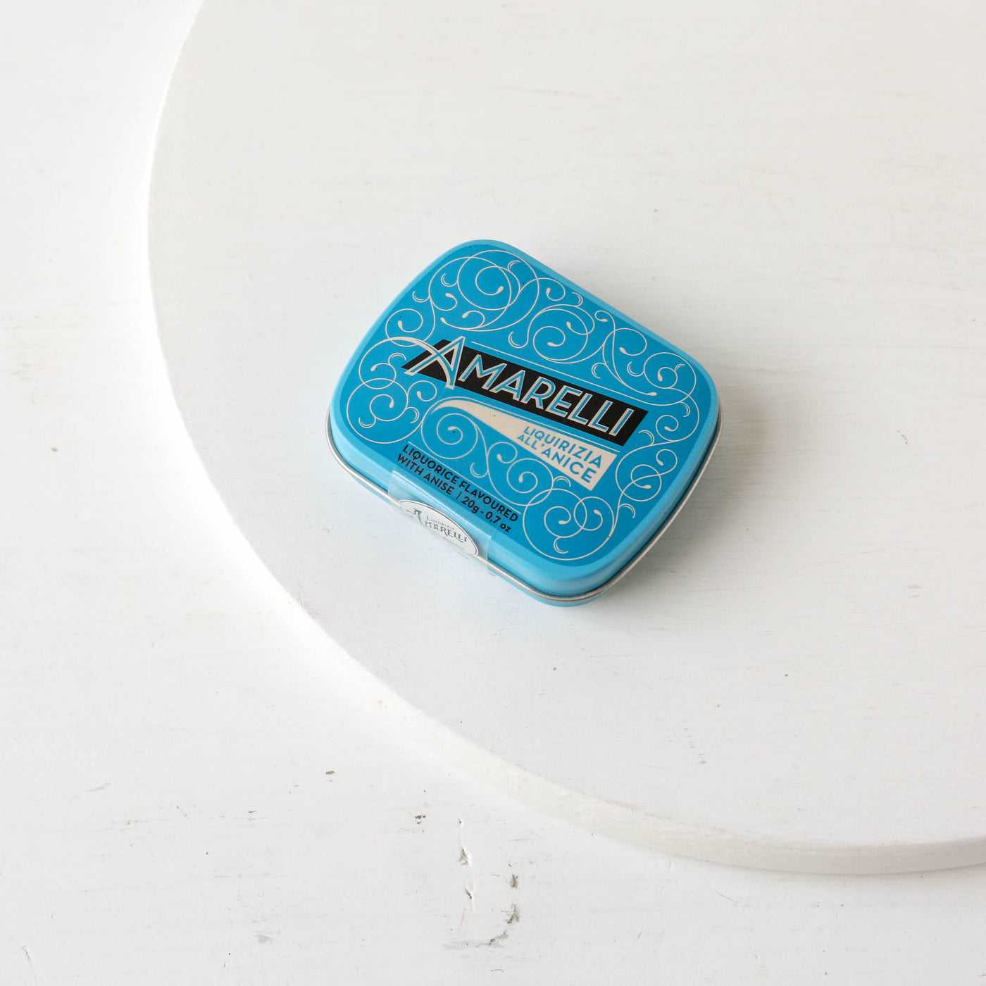 Tin of Amarelli Spezzatina Liquorice