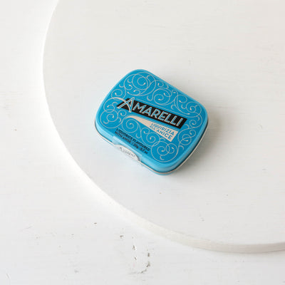 Tin of Amarelli Spezzatina Liquorice