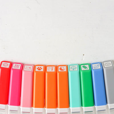Self-Inking Mini Schedule Stamps
