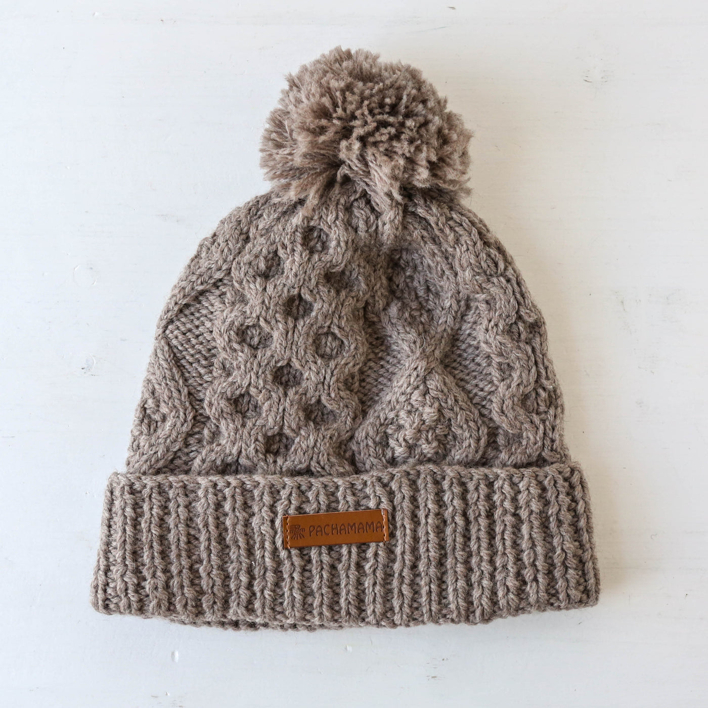 Merino wool bobble beanie by Pachamama