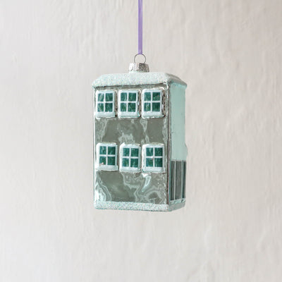 Boulangerie Glass Tree Decoration