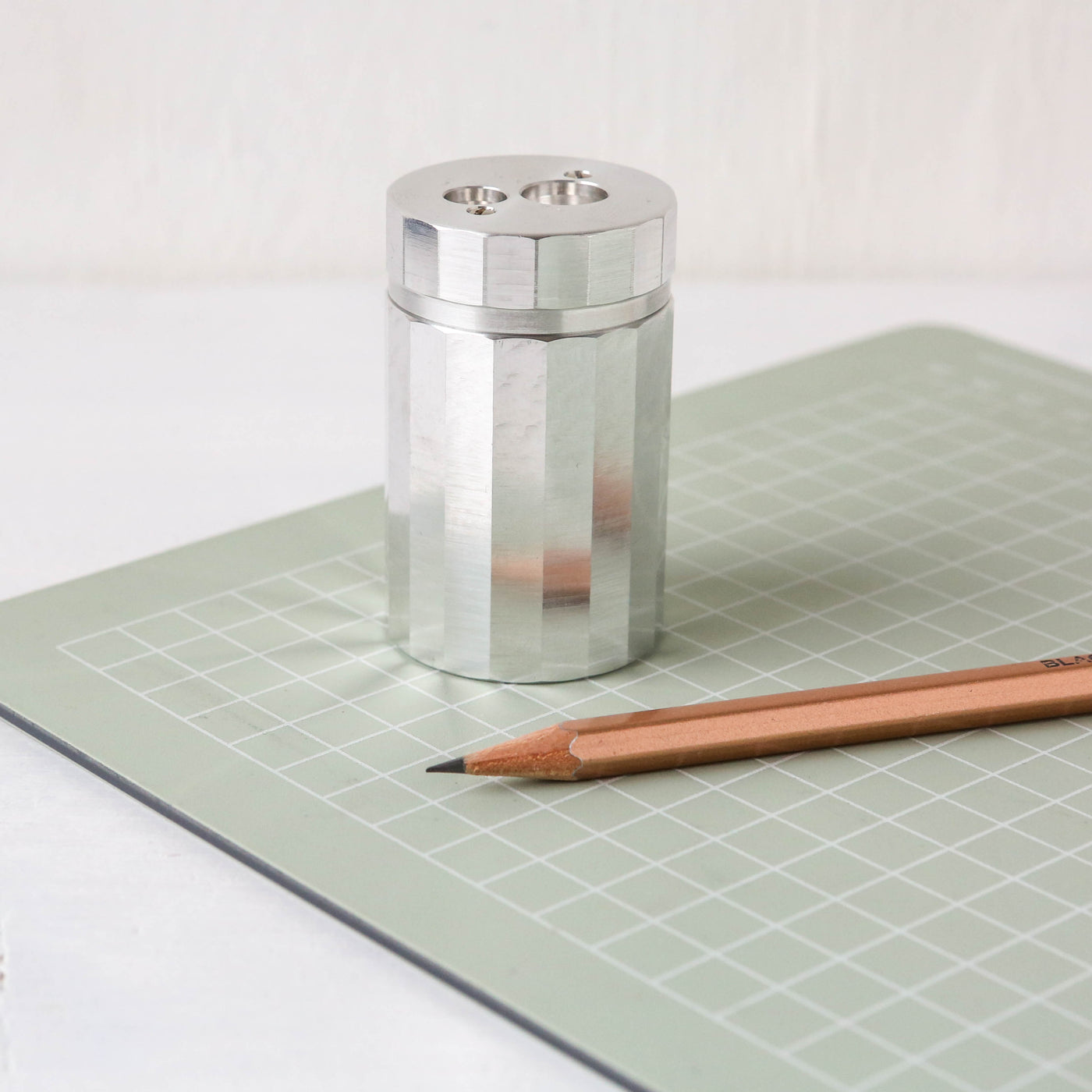 DUX Deluxe Aluminium Two Hole Sharpener