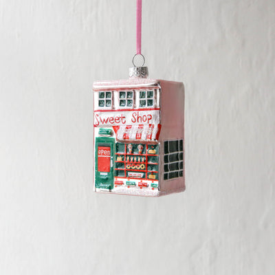 Sweet Shop Glass Tree Decoration