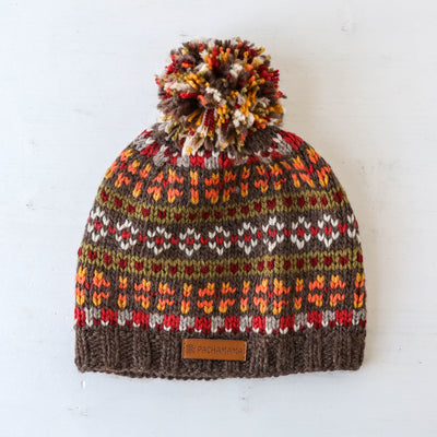 Merino wool bobble beanie by Pachamama