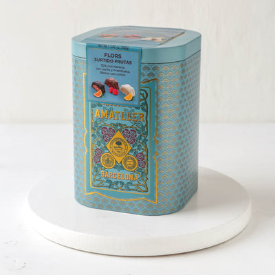 Amatller Chocolate Flors Tin
