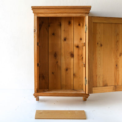 Vintage Pine Wall Cabinet - LOCAL PICK UP ONLY