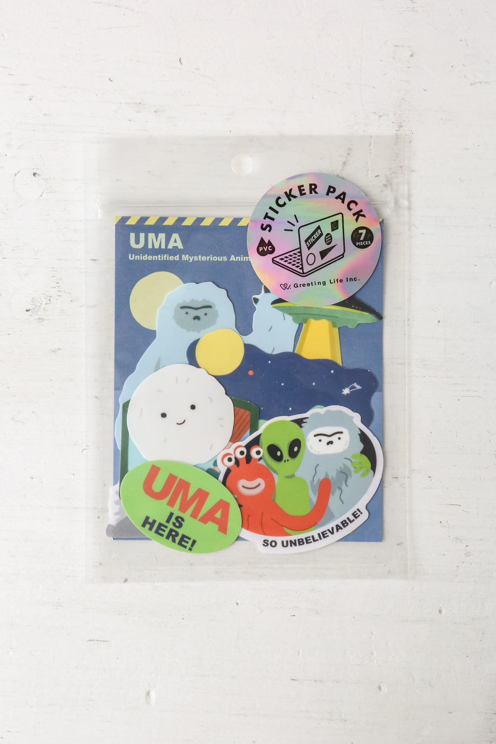 PVC Sticker Pack - UMA (Unidentified Mysterious Animal) – Berylune
