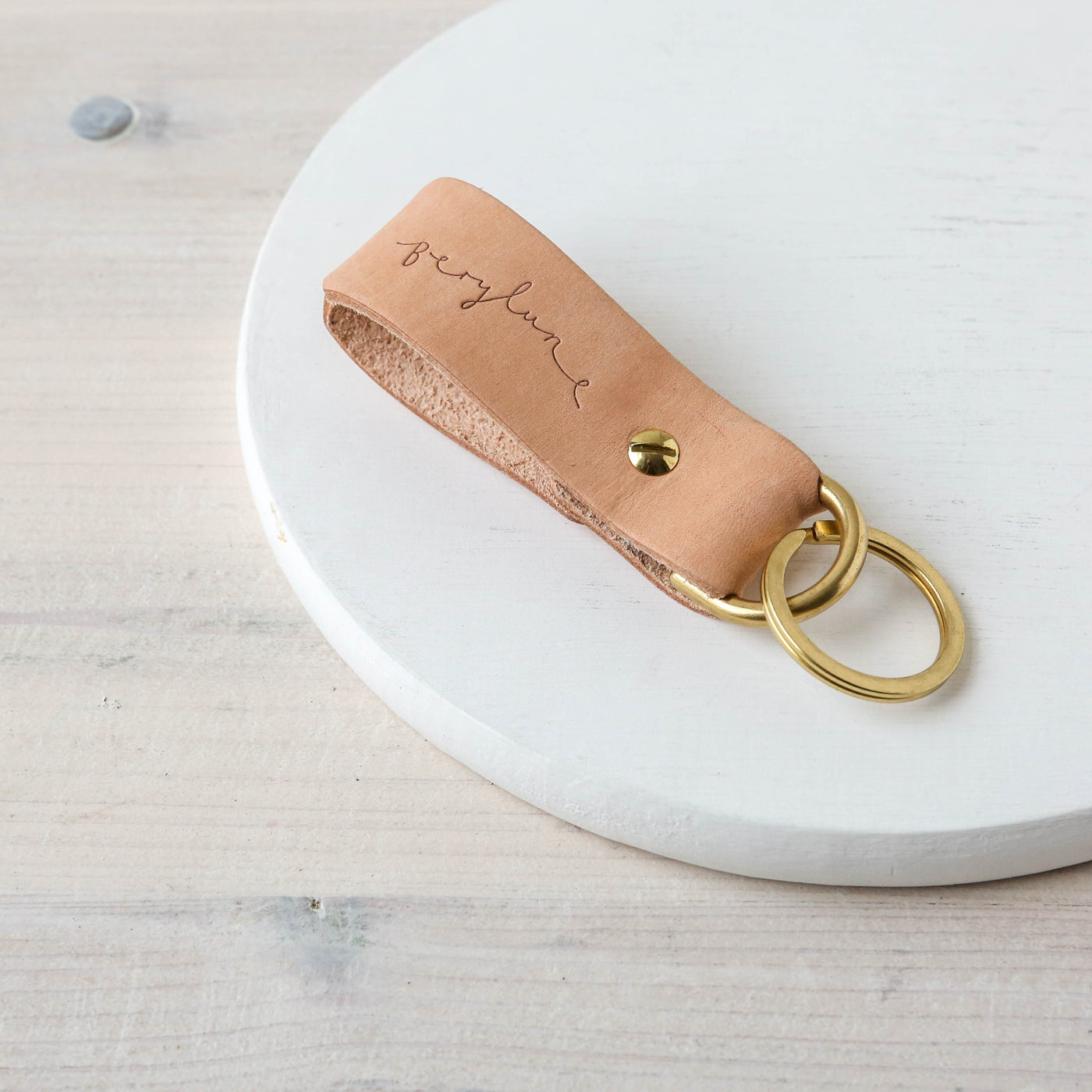 Leather Keyring