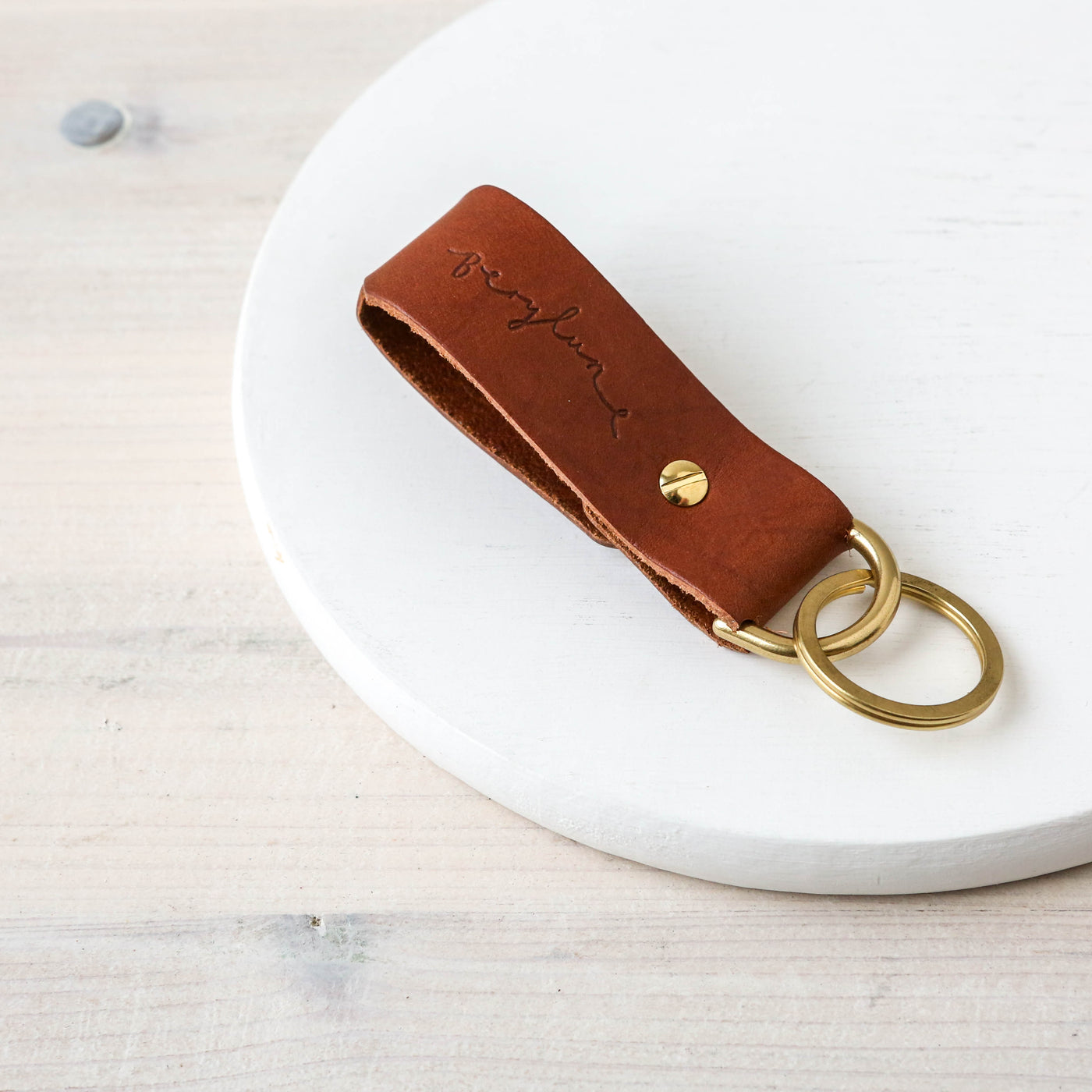 Leather Keyring