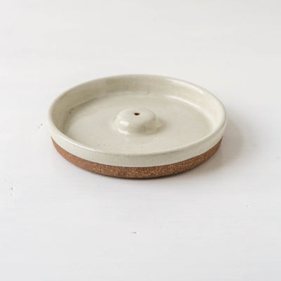 Round Ceramic Incense Holder