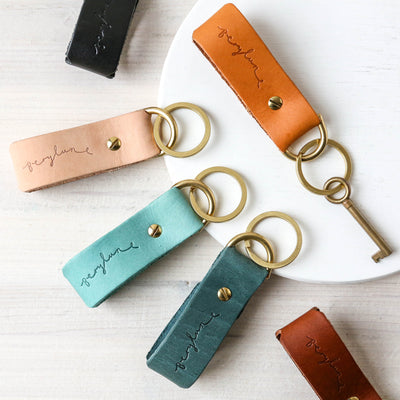 Leather Keyring